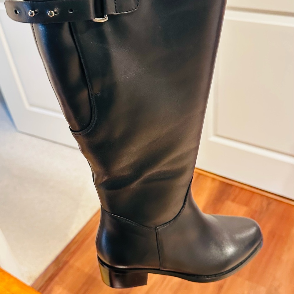 Vaneli Black Heeled Boots - Picture 9 of 15